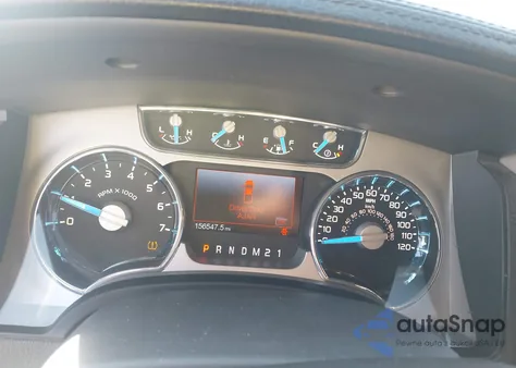 2013 Ford F150 Supercrew из США, поврежденный, VIN 1FTFW1ET0DFC64596